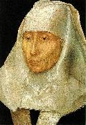 Hans Memling Portrait of an Old Woman oil painting reproduction